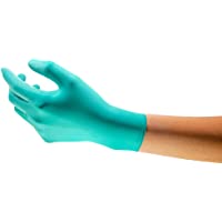 Ansell TouchNTuff 92-500 Guantes Desechables de Nitrilo- Sectores Químico- de Manipulación de Alimentos- Mecánico- verde…
